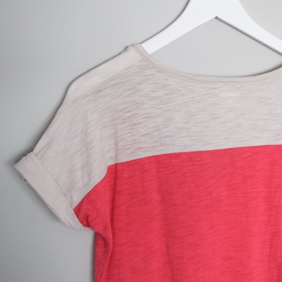 NWOT Express Women’s Neon Burnout Baseball Tee - Picture 5 of 7